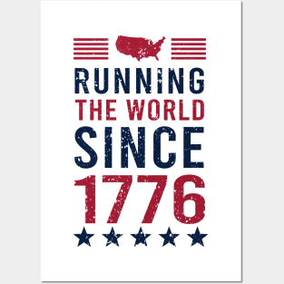 Running the World Since 1776 Posters and Art